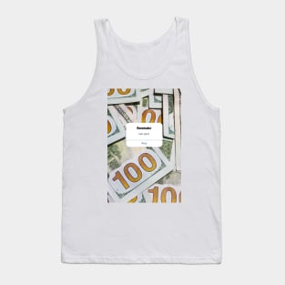 Funny phone reminder. Get paid Tank Top